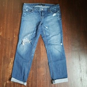 Express "Stella Low Rise Skinny" jeans